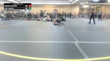 58 lbs Consolation - Mason Carlson, Shootbox WC vs Joey Garcia, Omp WC