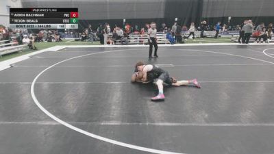 144 lbs Cons. Quarters - Te'Jon Beals, Beat The Streets Chicago vs Aiden Bachman, Powerhouse Wrestling Club