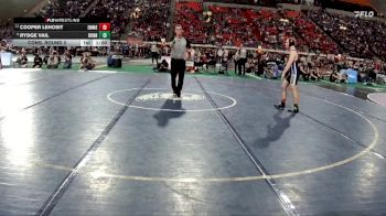 5A 126 lbs Cons. Round 2 - Cooper Lehosit, Emmett vs Rydge Vail, Bonneville