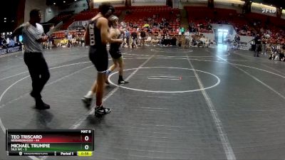 115 lbs Round 2 (6 Team) - Teo Triscaro, Neighborhood vs Michael Trumpie, Silo WC