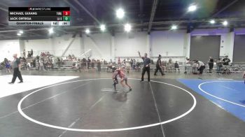 46 lbs Quarterfinal - Michael Guiang, Turlock Wrestling vs Jack Ortega, La Gente WC