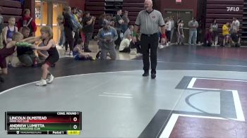 SPW-7 lbs Cons. Round 1 - Lincoln Olmstead, Indee Mat Club vs Andrew Lumetta, Denver Wrestling Club