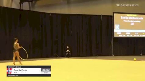 Sophia Furer - 15.650 Hoop, ATHL - 2021 USA Gymnastics Championships