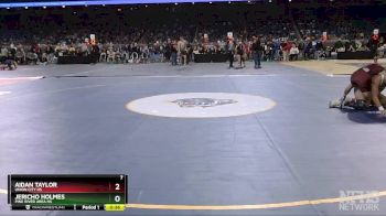 D4-144 lbs Cons. Round 2 - Aidan Taylor, Union City HS vs Jericho Holmes, Pine River Area HS