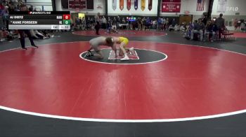 132 lbs Round 2 - Kane Forseen, New London vs AJ Dietz, Marion