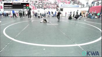 43 lbs Consi Of 16 #1 - Kase Richison, Rough Riders vs Kasen Jones, Kingfisher YellowJackets