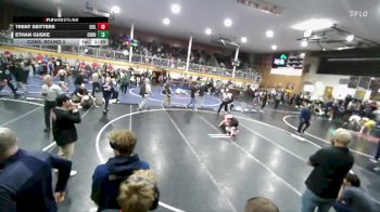 150 lbs Cons. Round 2 - Ethan Guske, Cheney vs Trent Seitters, Colville
