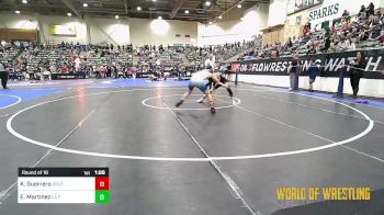 105 lbs Round Of 16 - Korben Guerrero, Orland vs Elias Martinez, LA FAMILIA NEW MEXICO