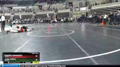 100 lbs Cons. Round 1 - Parker Armagost, GMLOS vs Gabe Roehl, Buffalo
