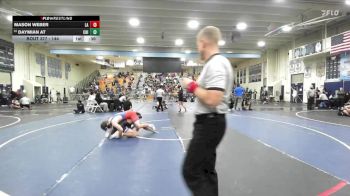 144 lbs Cons. Round 3 - Daymian At, Chino vs Mason Weber, Los Alamitos