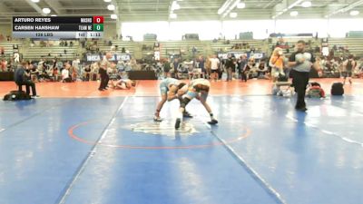 126 lbs Rr Rnd 1 - Arturo Reyes, Mat Assassins - HSB vs Carsen Hanshaw, Nebraska Blue - HSB
