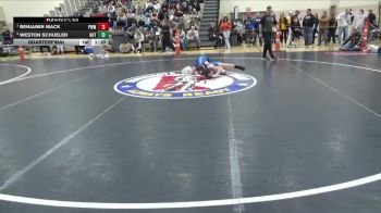 102 lbs Quarterfinal - Benjamin Mack, Pursuit Wrestling Minnesota vs Weston Schueler, Hutchinson