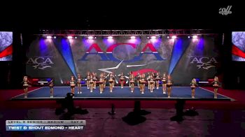 Twist & Shout Edmond - Heart [2026 L5 Senior - Medium Day 2] 2026 ACA Grand Nationals