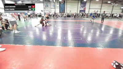 195 lbs Rr Rnd 1 - Jack Brown, Blue Wave 2 vs Cori Tonte, Indiana Outlaws Black