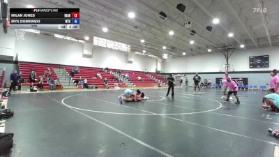 170 lbs Round 5 (12 Team) - Milan Jones, 5280 ONE vs Mya Dobrinski, WTC