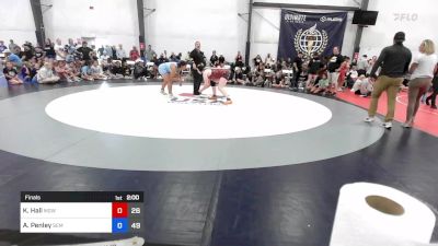 76 kg Final - Kaylie Hall, MGW Death By Chocolate vs Alexis Penley, Wyoming SEM Women