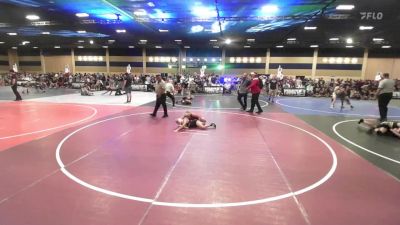 90 lbs Quarterfinal - Xander Poulin, Dominate WC vs William Max, Savage House WC