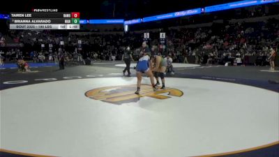 190 lbs Round Of 16 - Tairen Lee, Ramona (SD) vs Brianna Alvarado, Highland (Bakersfield) (CS)