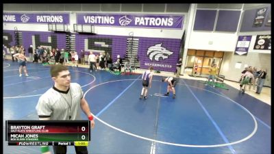 117 lbs 3rd Place Match - Brayton Graft, Salt Flats Wrestling Club vs Micah Jones, Box Elder Stingers