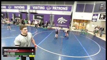 117 lbs 3rd Place Match - Brayton Graft, Salt Flats Wrestling Club vs Micah Jones, Box Elder Stingers
