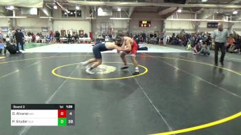 175 lbs Round 3 - Omury Alvarez, Baylor School vs Peter Snyder, Blair Academy