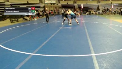 235 lbs Quarterfinal - Eli Duran, ANML vs Oliver Sterud, Pipestone
