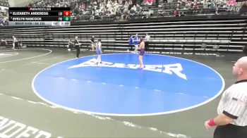 6A 155 lbs Cons. Round 1 - Elizabeth Anderegg, Lehi vs Evelyn Hancock, Fremont