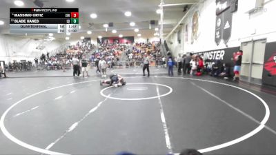 113 lbs Quarterfinal - Slade Hanes, La Quinta/LQ vs Massimo Ortiz, Servite