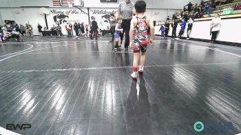 46 lbs 3rd Place - Maverick Meyer, Skiatook Youth Wrestling vs Kyson Miller, Wagoner Takedown Club