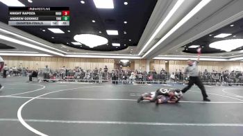 78 lbs Quarterfinal - Knight Rapoza, Rogue Nation vs Andrew Godinez, Threshold WC