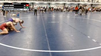 Silver 133 lbs Cons. Round 4 - Carter Siebel, Coe vs Blake Endres, Loras