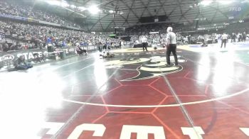 Girls 1B/2B/1A 110 Cons. Round 3 - Riley Linklater, Okanogan (Girls) vs Alina Valentin, Royal (Girls)