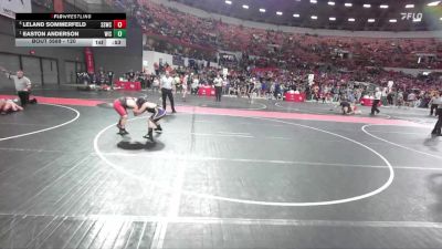 120 lbs Semifinal - Easton Anderson, Wisconsin vs Leland Sommerfeld, Sussex Sabercats Wrestling Club