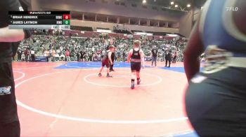 115 lbs Round 3 - Briar Hendrix, Beebe Badgers Wrestling Club vs James Laymon, Rogers Iron Wrestling Club