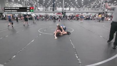 105 lbs Round 7 (10 Team) - Hunter Steelman, The Outsiders vs Cooper Regoli, Outlaws MS