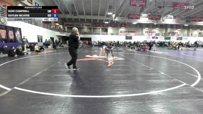 145 lbs Cons. Round 2 - Kori Campbell, Lindsey Wilson vs Kaylen McAtee, Colby Community College