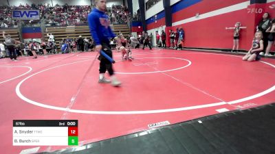 62 lbs Rr Rnd 1 - Riley Keim, Wagoner Takedown Club vs Graycie Card, Tulsa Blue T Panthers