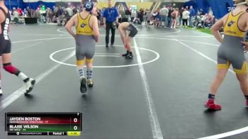 88 lbs Finals (2 Team) - Jayden Boston, Neighborhood Wrestling vs Blaise Wilson, WV Wild