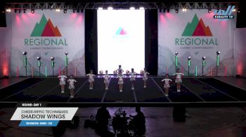 Cheer-riffic Techniques - Shadow Wings [2023 L1 Mini - D2 Day 1] 2023 The Regional Summit: Southwest