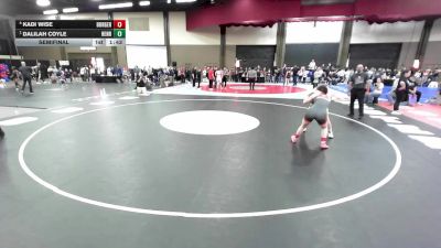 130 lbs Semifinal - Dalilah Coyle, Henrietta vs Kadi Wise, Borger