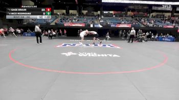 285 lbs Semifinal - 1 Gage Braun, Southeastern vs 4 Nico Rodriguez, Eastern Oregon