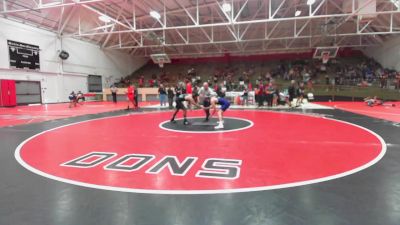 141 lbs Champ. Round 1 - Gio Urbieta, West Hills vs Mike Artega, East Los Angeles College