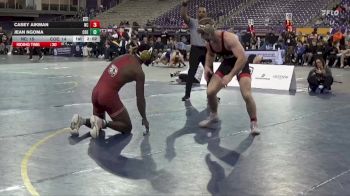 197 lbs Placement Matches (16 Team) - Casey Aikman, North Central vs Jean Ngoma, Coe