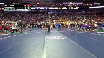 2A-138 lbs Champ. Round 1 - Will Larson, Decorah vs Kyler Tendal, Sergeant Bluff-Luton