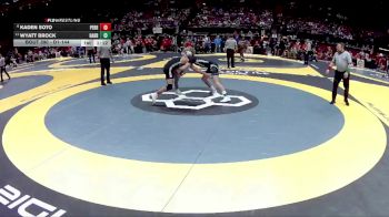 D1-144 lbs Champ. Round 1 - Wyatt Brock, Harrison vs Kaden Soto, Perrysburg