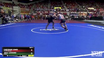 235 lbs Semifinal - Kena Leonard, Paola vs Cheyenne Jones, El Dorado HS