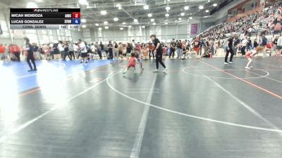 56 lbs Cons. Semis - Micah Mendoza, Askeo International Mat Club vs Lucas Gonzalez, Scrap Yard Garage Wrestling