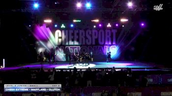 Cheer Extreme - Maryland - Clutch [2026 L4 Junior - Small Day 2] 2026 CHEERSPORT National All Star Cheerleading Championship