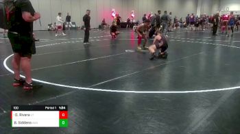 100 lbs Round 1 - Daviel Rivera, US Territory vs Bryce Siddens, ATT/Mocco Wrestling Academy