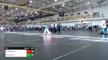 112 lbs Round 1 (6 Team) - Ryleigh Stephens, Charlies Angels Black vs Mia Skinner, Swag Girls